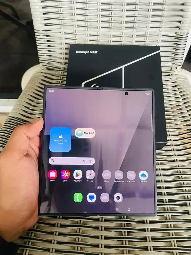 Samsung Z Fold 7 sein ram 12/512 gb fullset normal