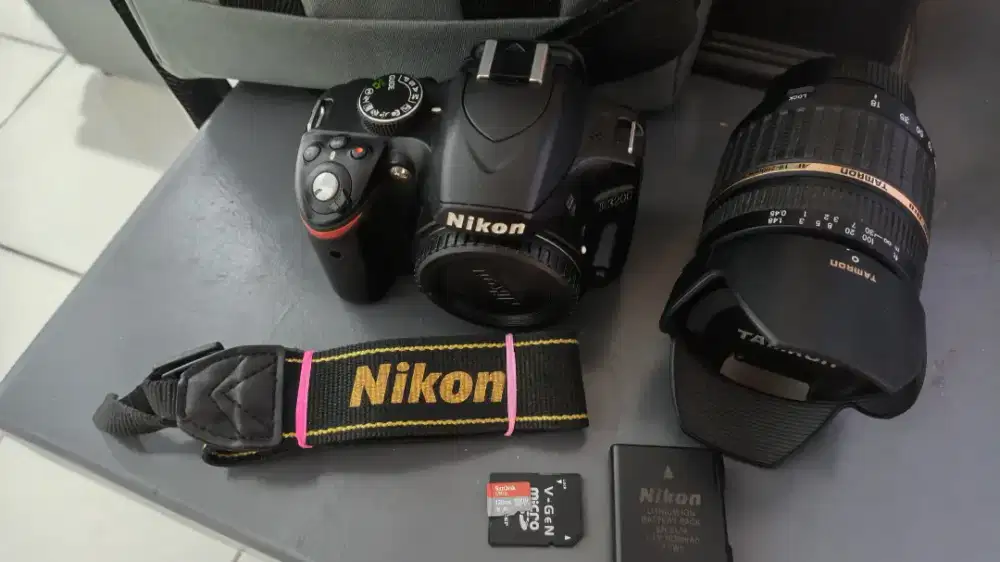 Nikon D3200 siap pakai