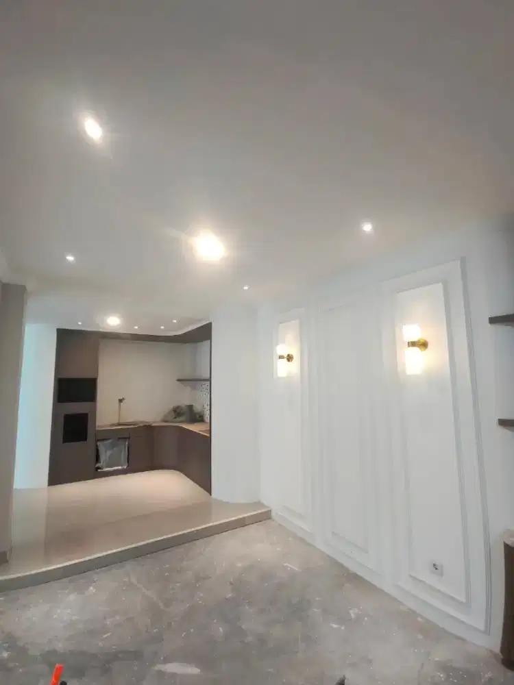 Plafon gypsum dan partisi jasa pasang murah