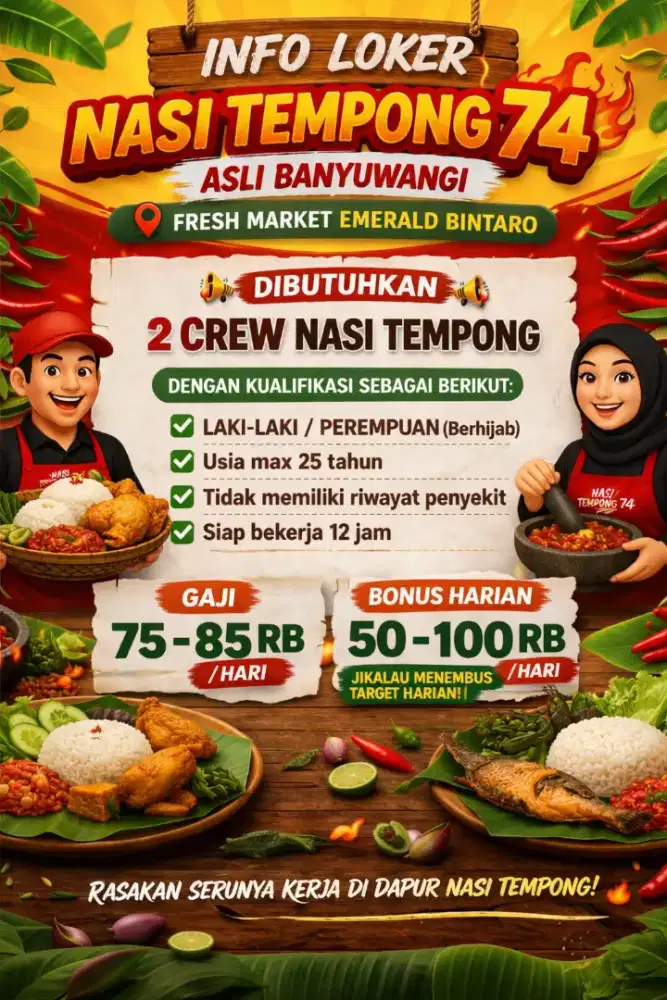 LOKER NASI TEMPONG