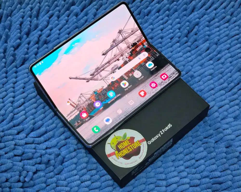 Samsung Z Fold 5 512GB Blue Resmi Seadanya
