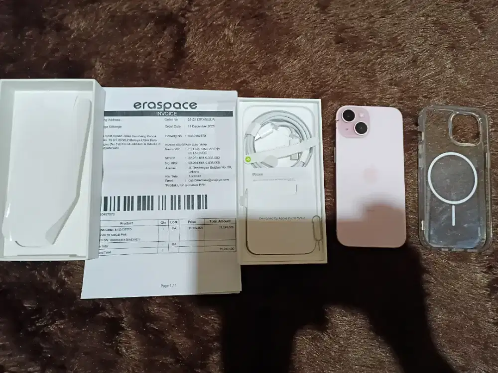 Iphone 15 pink 128 Gb