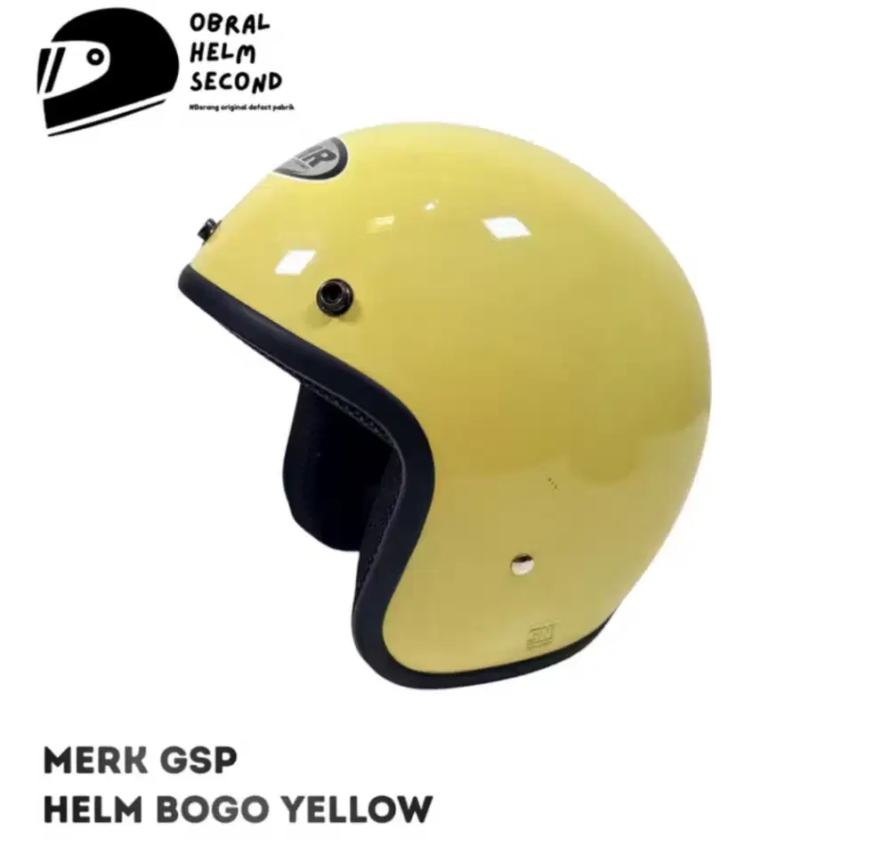 Tersedia berbagai macam Helm Bogo dan Helm standard