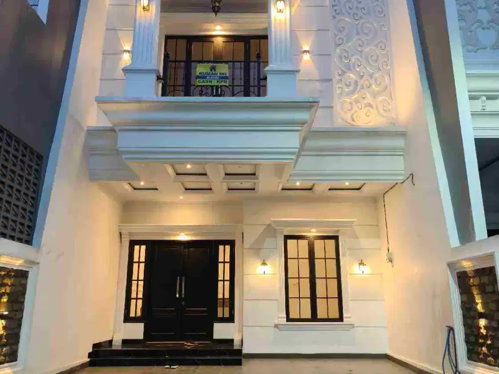 RUMAH BARU FULL BATA MERAH DI  DALAM CLUSTER DIJAGAKARSA