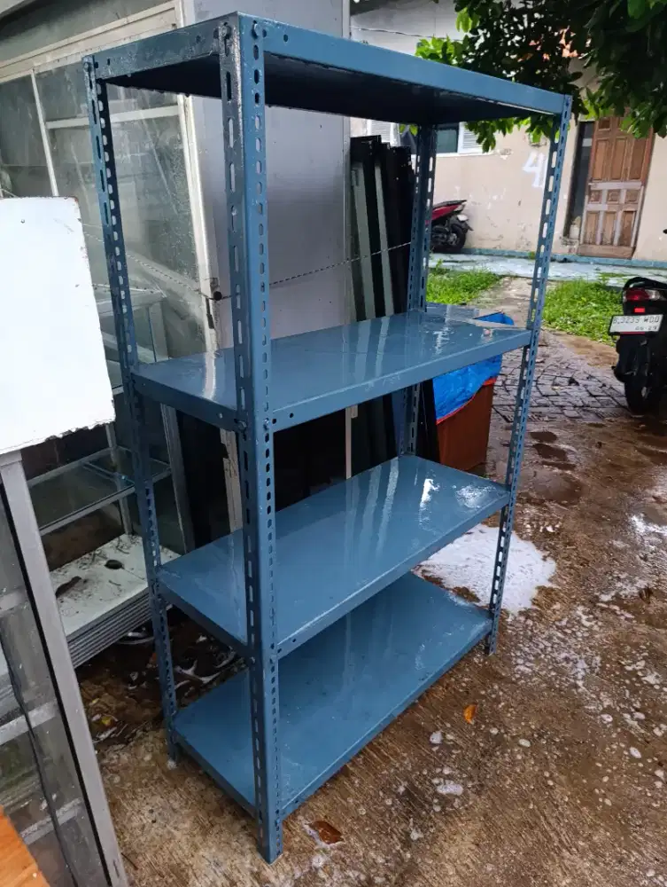 Jual rak besi second, Lok pamulang barat, Tangsel
