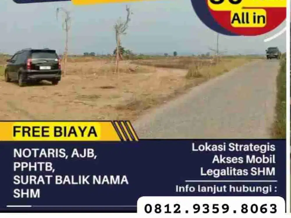 Tanah Kavling 30 juta an Cibarusah Cileungsi, Akses Mobil Surat SHM, Bisa Kredit, Dekat Citra Indah dan Cileungsi Jonggol Bogor