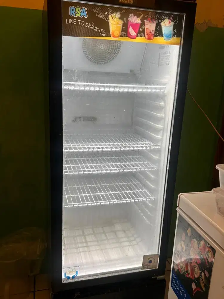 SHOW CASE RSA 4 RAK 222L DAYA 180watt