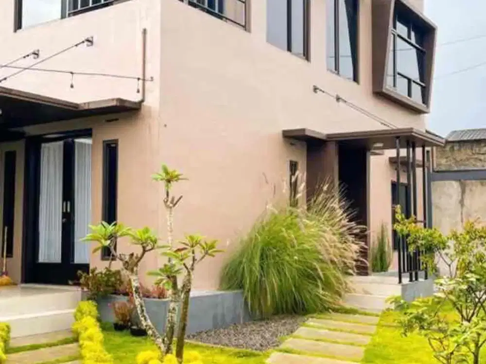 Villa Cantik di Lembang Sejuk dan Asri