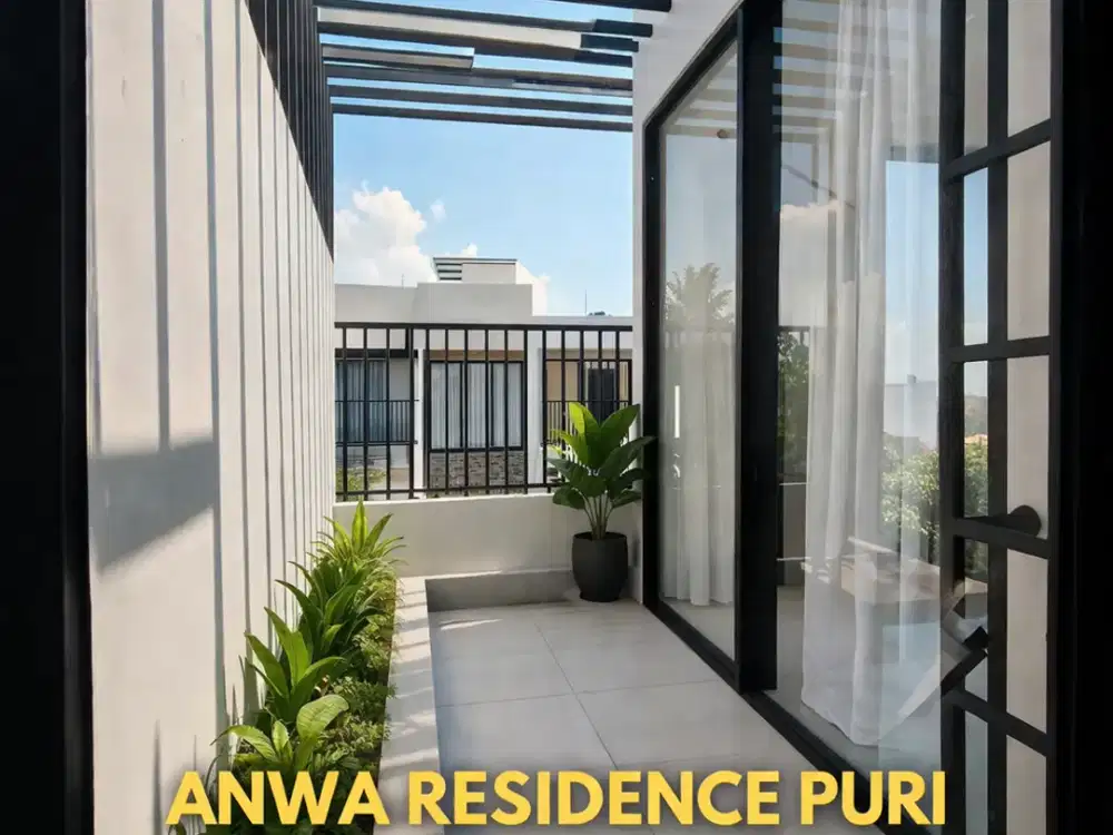 BEST DEAL ANWA RESIDENCE PURI! Cluster Yarra Mainroad 3LT Siap Huni