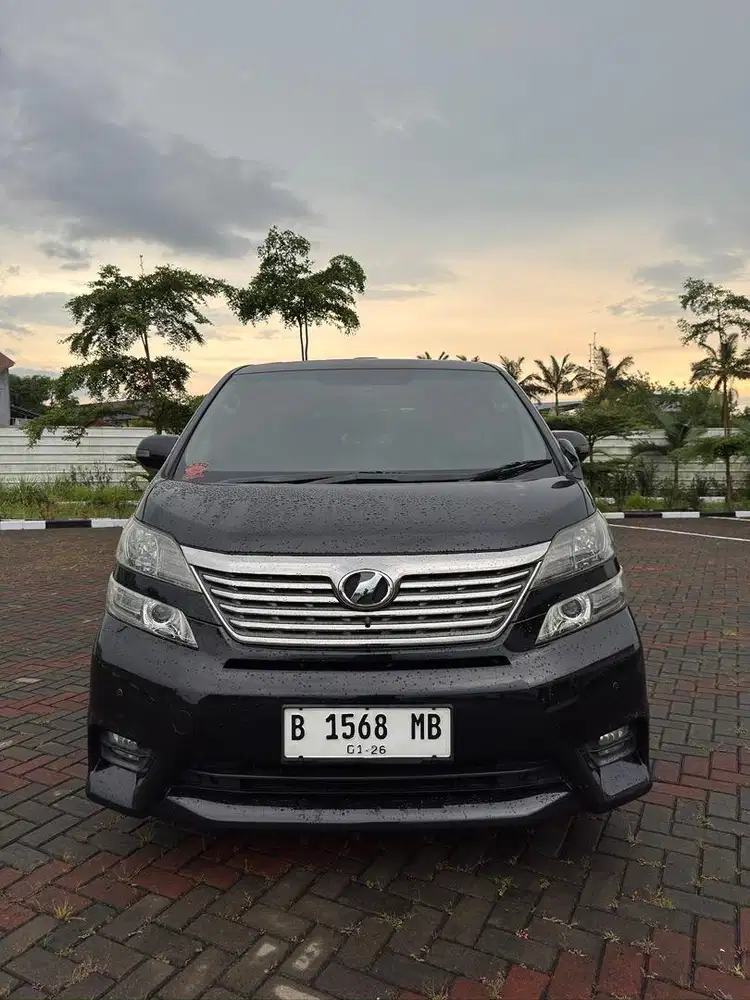 Vellfire Z audioless low km