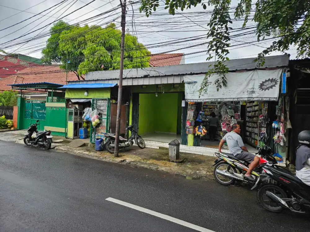 Disewakan kios jalan raya malaka cilangkap Jakarta timur