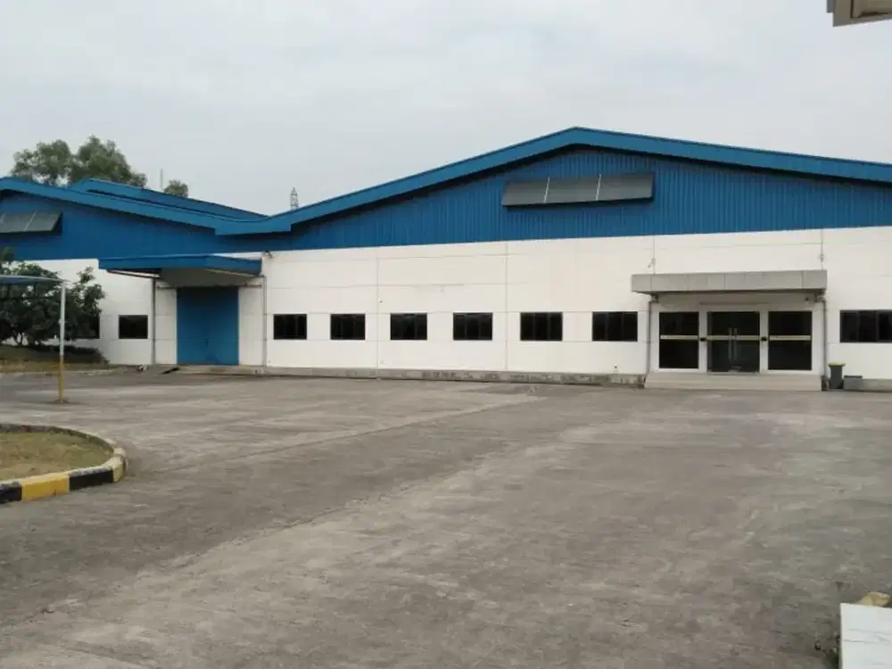 Dijual ex Pabrik Kabel, lokasi Curug Kosambi.Karawang