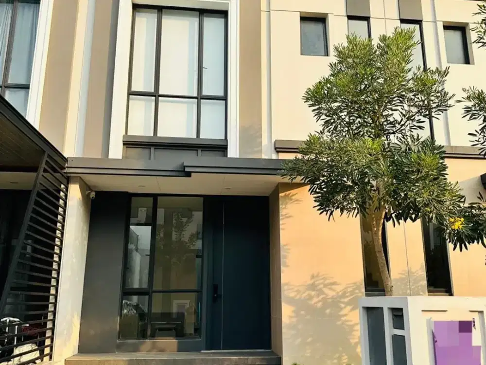 DISEWAKAN rumah baru cantik rapi di Asya, Cluster Sentarum, Jakarta Garden City, Cakung, JKT Timur.