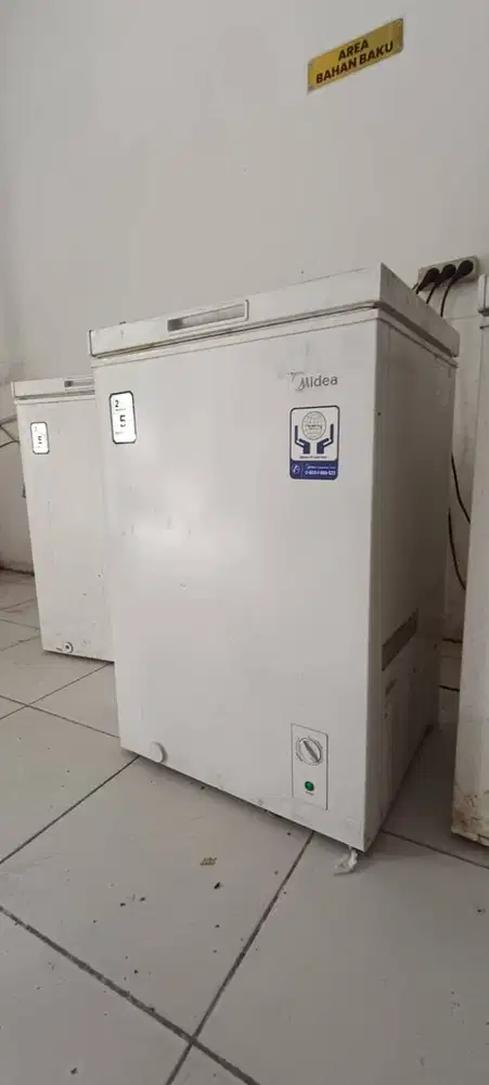 JUAL CEPAT FREEZER Midea kapasitas 100L
