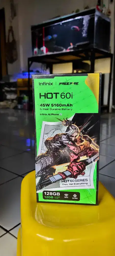 Infinix Hot 60i 6/128GB Baru Segel