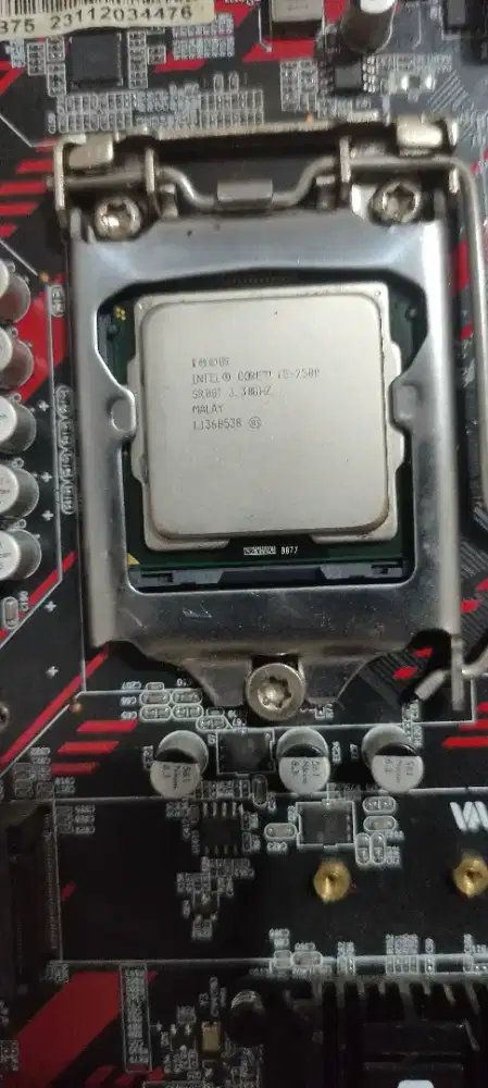 Mobo Varro B85+ i5 2500 + HSF