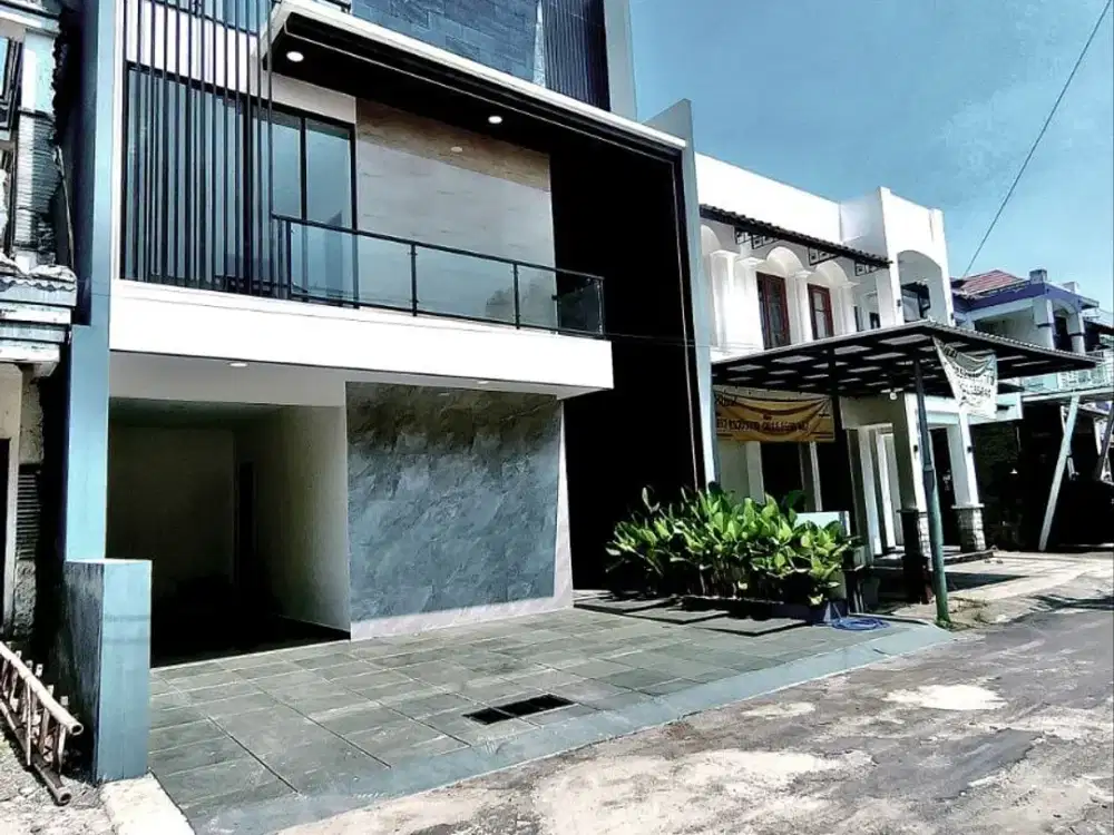 rumah clustrer bangunan baru di pejaten barat jakarta selatan