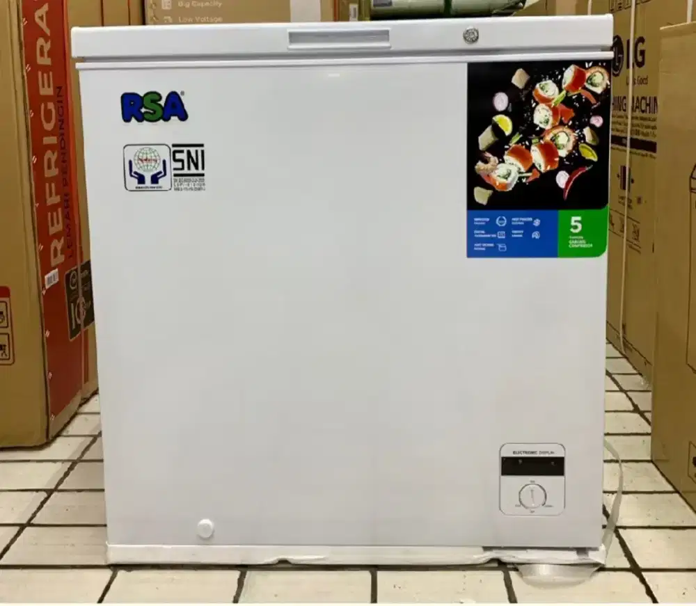 CHEAST FREZEER RSA 210 LT BEKAS