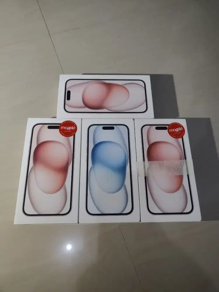 IPHONE 15 128 GB NEW BNIB GARANSI RESMI