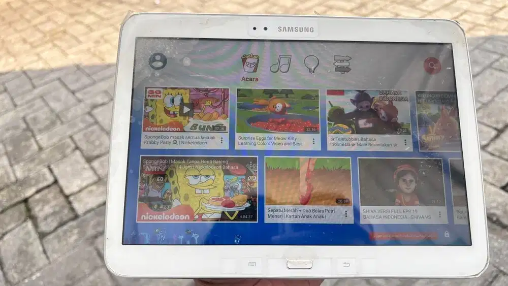 TAB SAMSUNG uk 10 inch original siap pakai