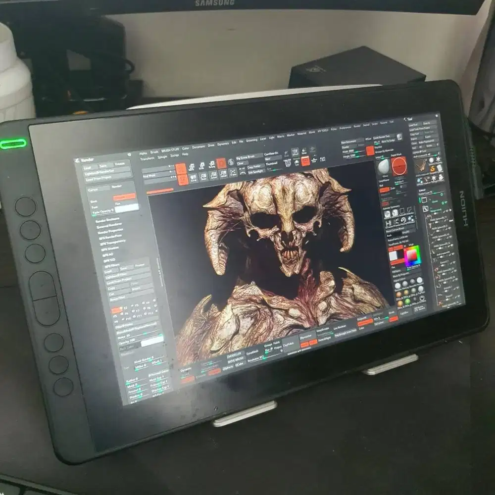 SECOND - Huion Kamvas 13 Digital Drawing Pen Tablet - Purple