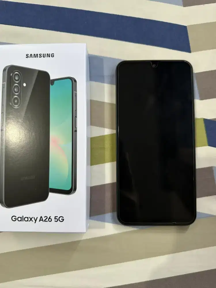 Samsung A26 5G hitam 8/256GB garansi panjanh