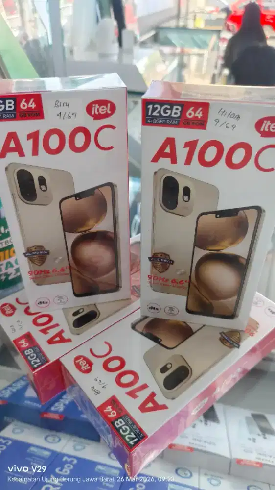 Itel A100C 4+8/64gb baru spesial promo
