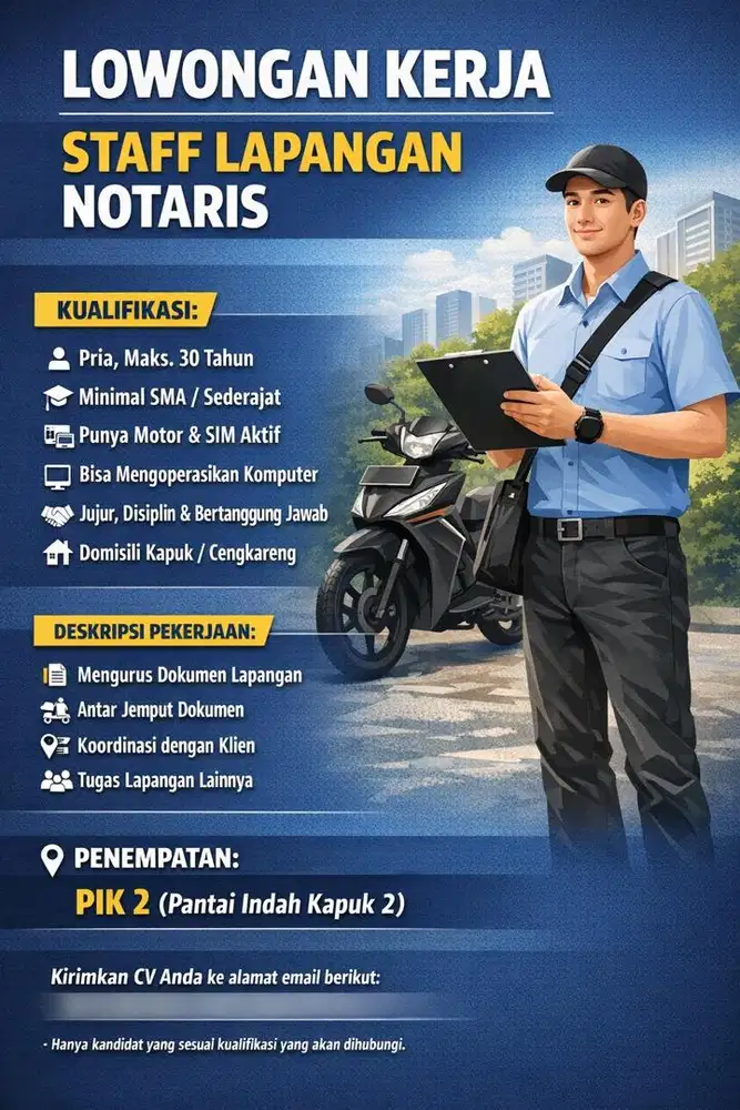 STAFF LAPANGAN NOTARIS