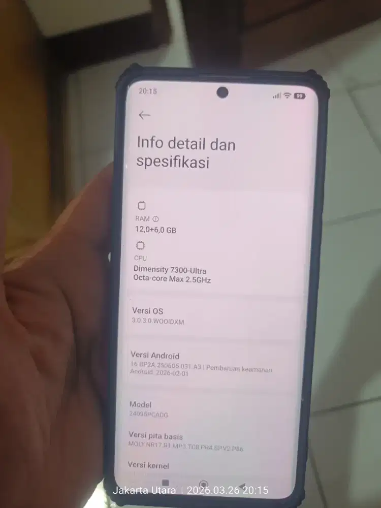 Poco x7 memori 512 GB