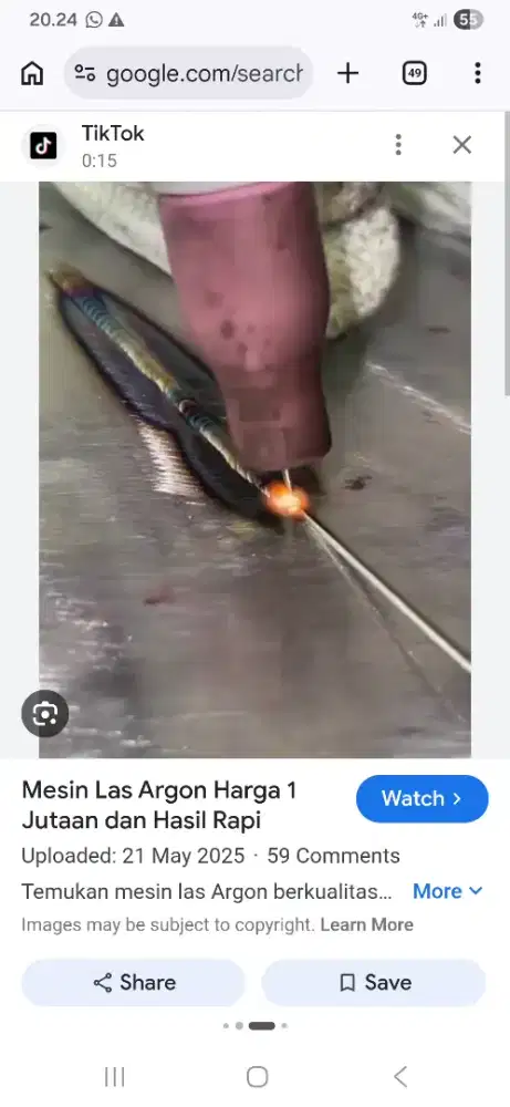 Dibutuhkan Tukang Las Argon