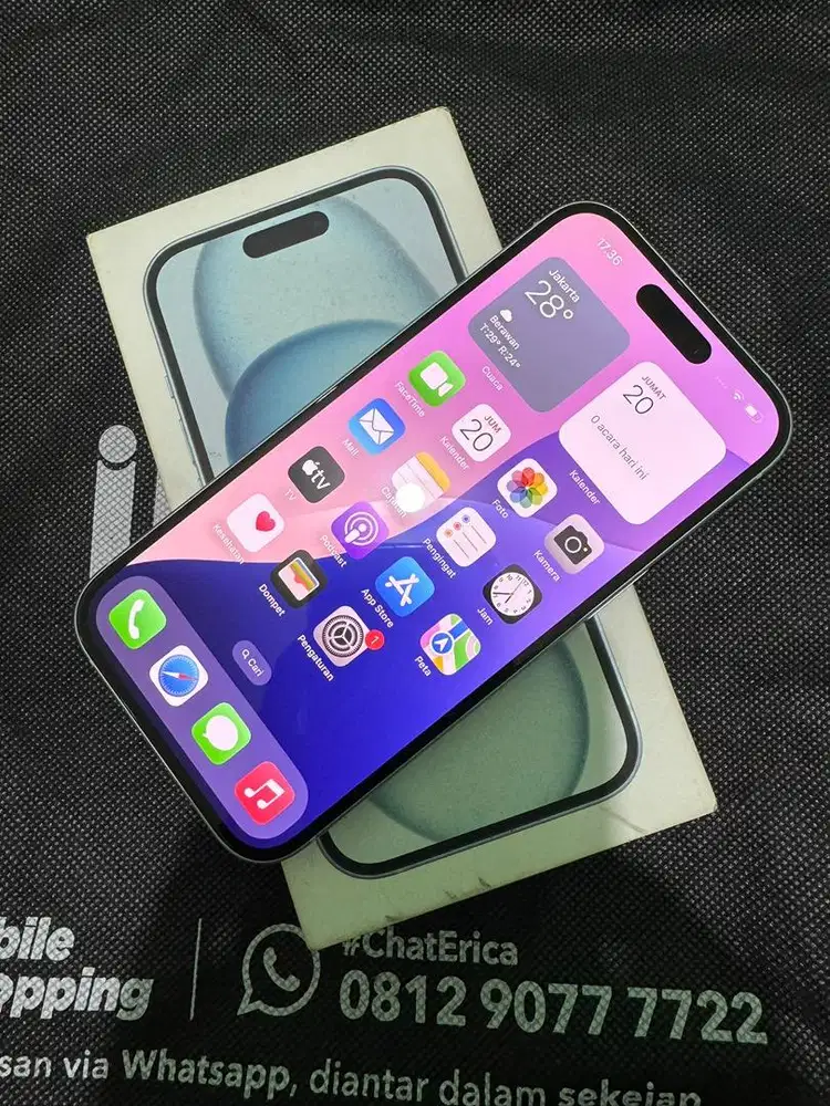 Iphone 15 128GB iBox Fullset