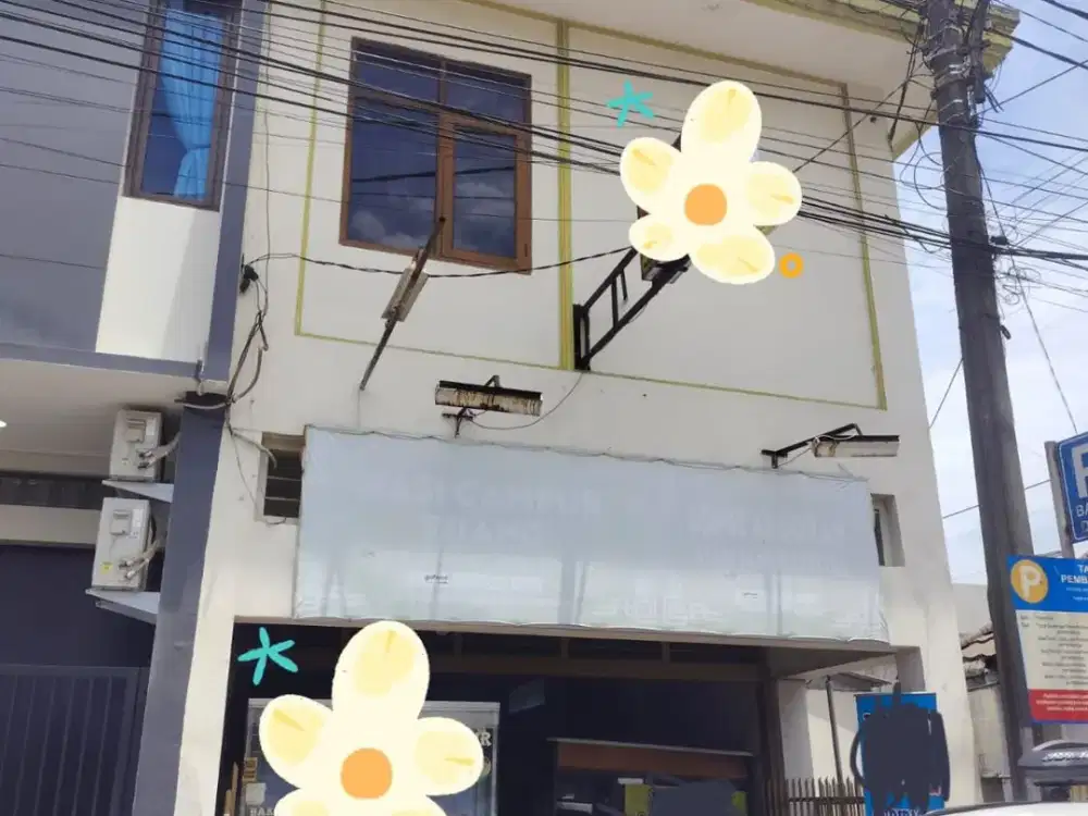 RUKO STRATEGIS DAN LUAS DI JALAN CIBADAK PUSAT KOTA BANDUNG