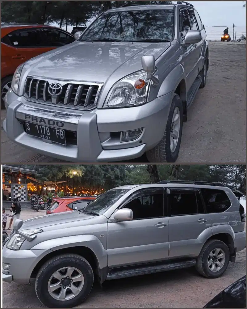 LC Prado 2005 silver 4x4