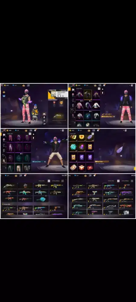 Jual akun ff murah di jamin Aman