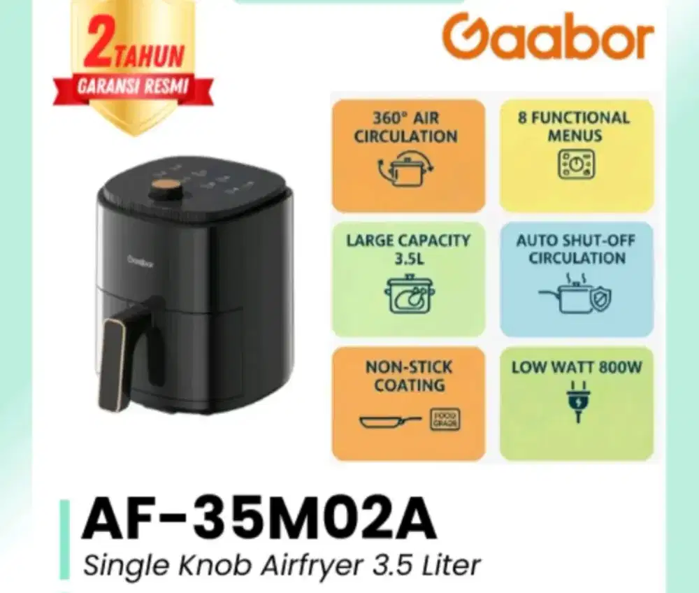 Air fryer seperti baru
