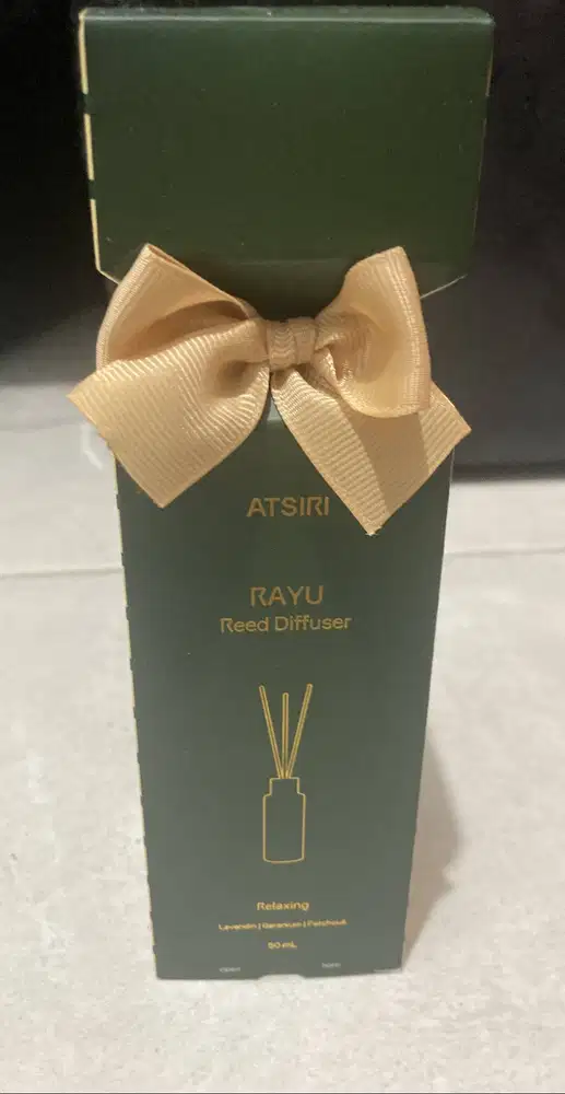 ATSIRI RAYU Reed Diffuser 50ml – Aroma Relaxing