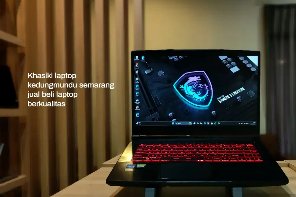 Msi gaming i7 gen12 Rtx3050 16/512gb gransi