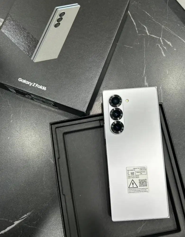 Samsung Galaxy Zfold 6 ram 12/512gb normal fullset