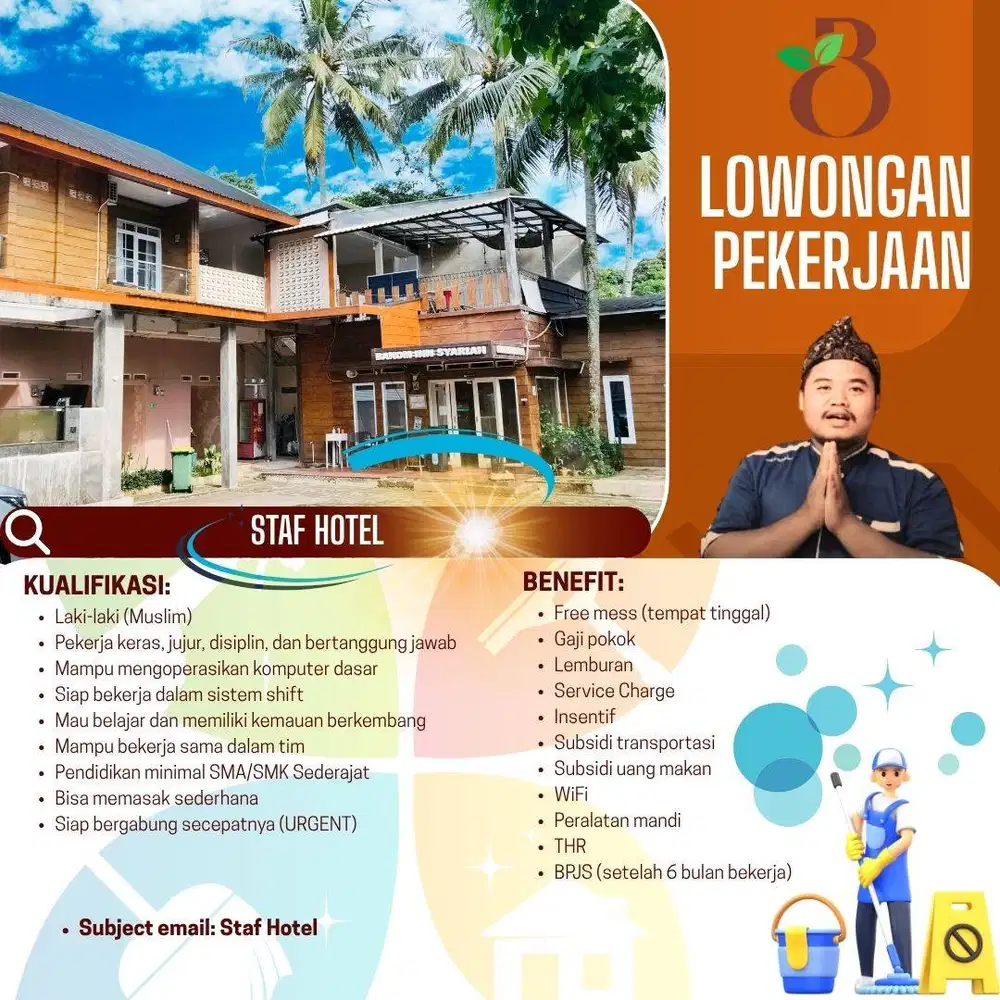URGENT - LOWONGAN PEKERJAAN PT ROYAL MALIKA PERSADA