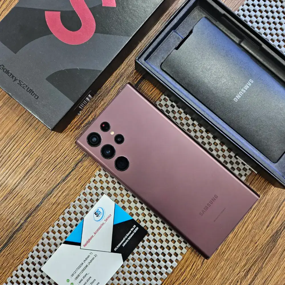 Samsung S22 ultra 12/512gb Burgundy jual cepet gass !!