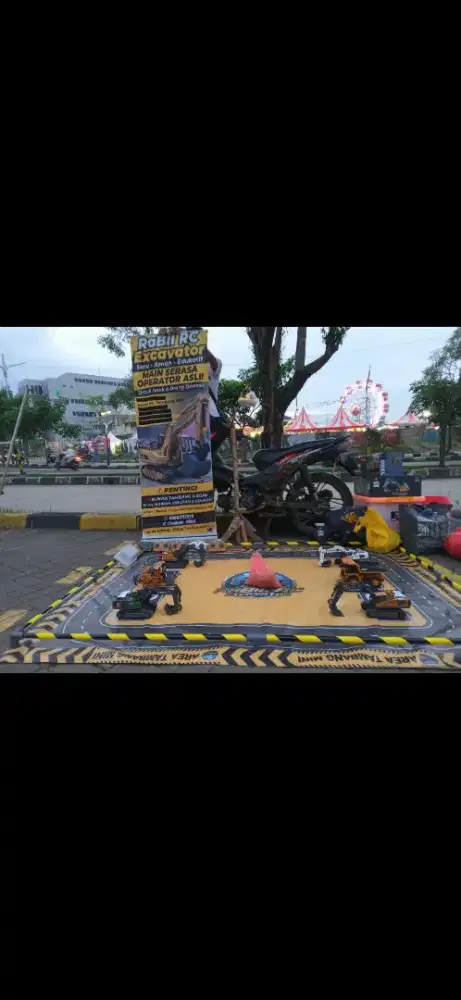 Paket usaha RC Excavator 6 unit