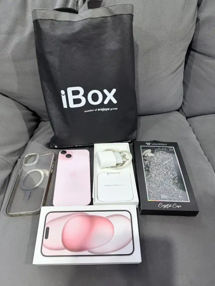 IPHONE 15 PLUS MURAH WARNA PINK