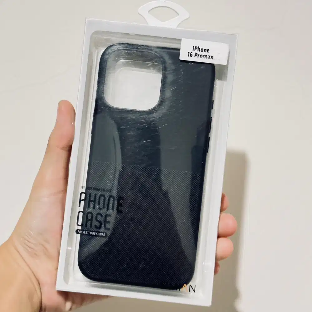 Case iPhone 16 Pro Max SIMIAN Silicone Hybrid Magsafe - Black Original