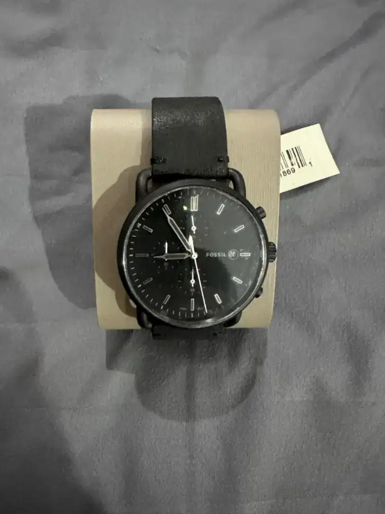 Jam Tangan Fossil The Commuter Black Pria