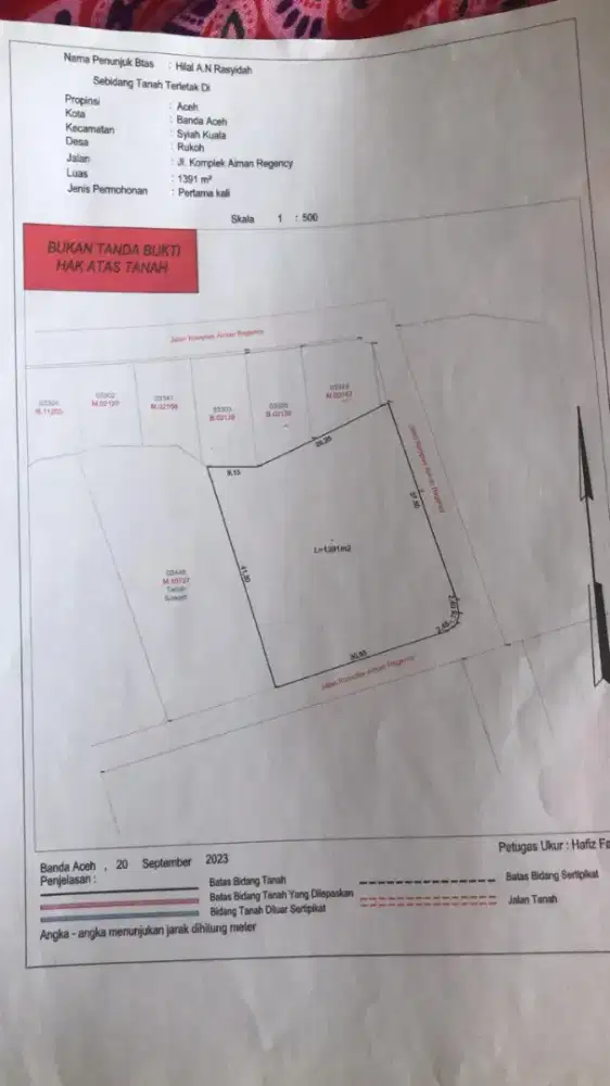 Tanah di jual (nego)