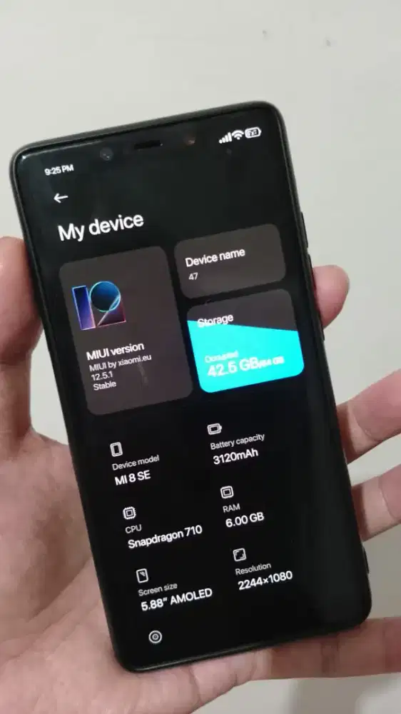Langka MI 8 SE 6/64 Super Amoled Original Mulus Terawat
