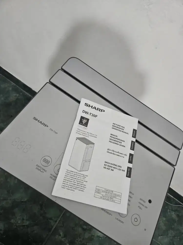 Sharp Dehumidifier & Air Purifier DW-T30F