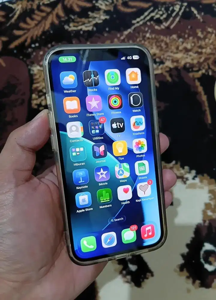 Iphone 13 white mulus 99% like new