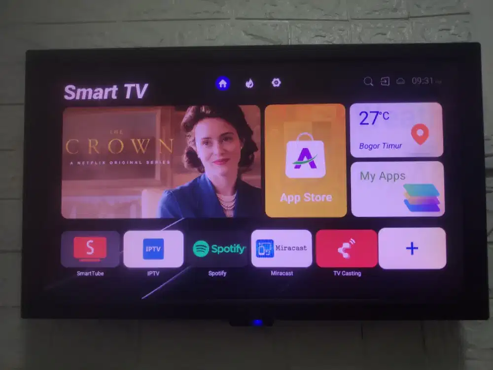 SMART TV Android 27 inch ANIMAX ada playstore Netflix dll