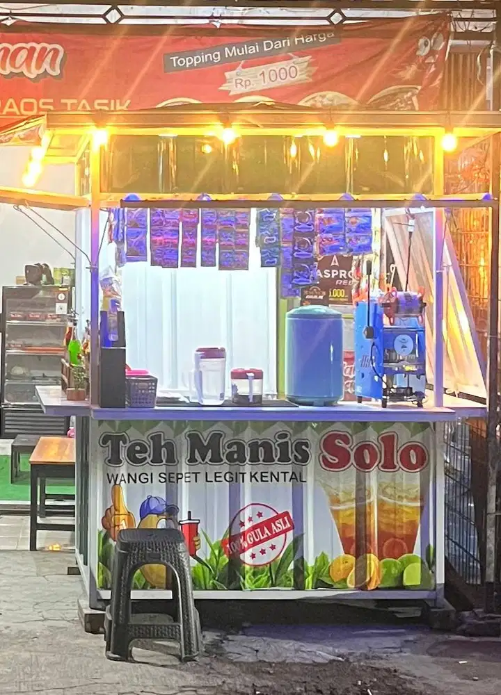 Di jual both container ukuran 1,5×1,0